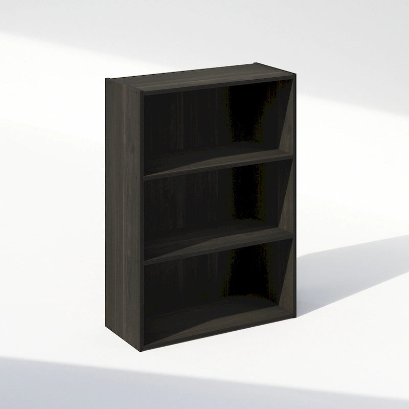 Estantería sencilla abierta, libreros, de 3 niveles