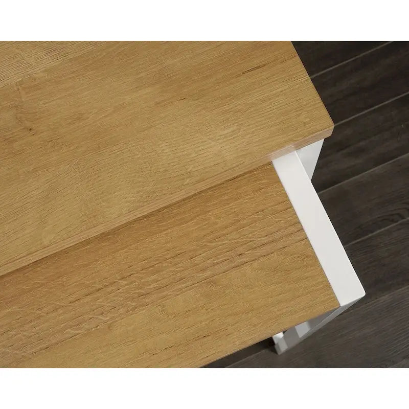 Kücheninsel baltische Eiche/weiß